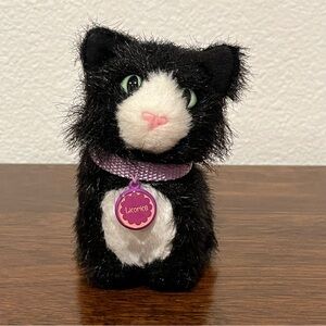 American Girl Doll Licorice Black Cat Kitten & Collar Retired 2012